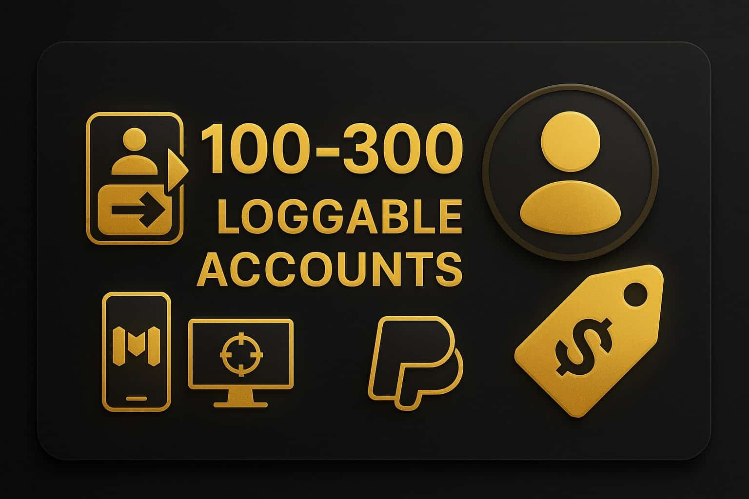 what you get in the Call of duty mobil and pc accounts list-min
