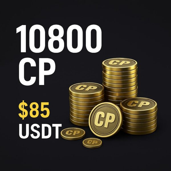 Buy 10800 cp points for Call of duty mobile