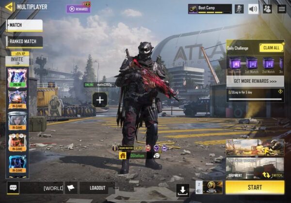 Level 357 COD Mobile account for sale